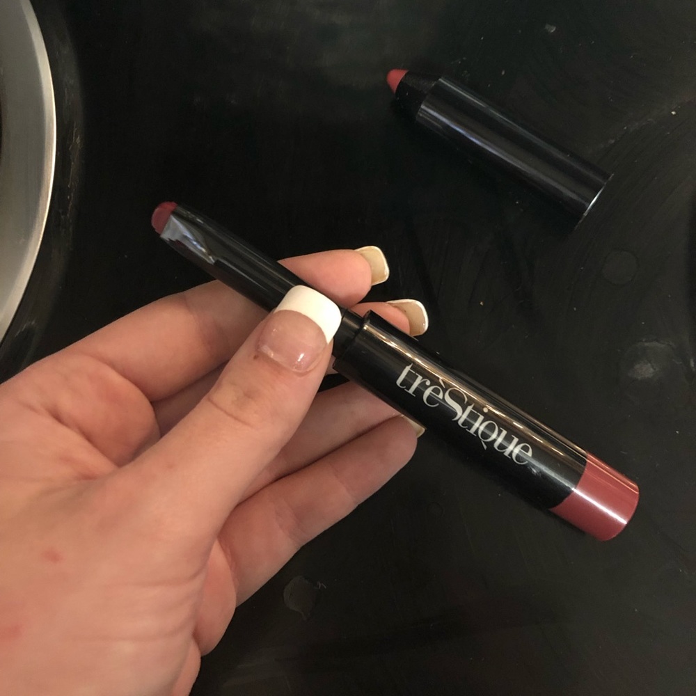 TrèStique Prime and color lip glaze.